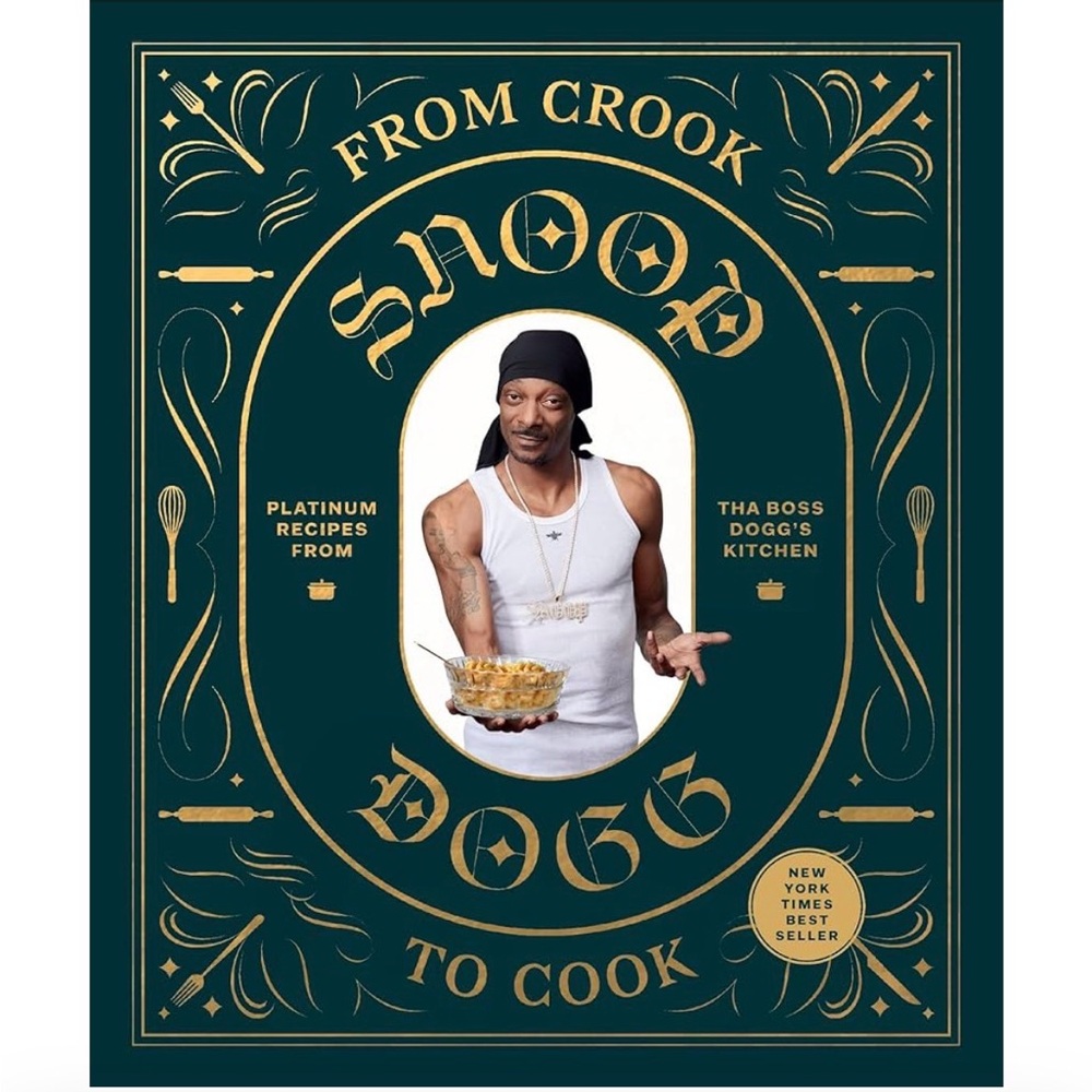 📕 From Crook to Cook Recipe Book- SNOOP DOGG